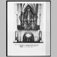 Westempore mit Orgel, Aufn. 1. D. 20. Jh., Foto Marburg.jpg